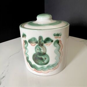 Vintage Pear & Grapes Canister - Medium - by M.A. Hadley